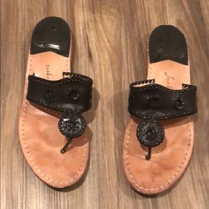 Black jack rogers sandals